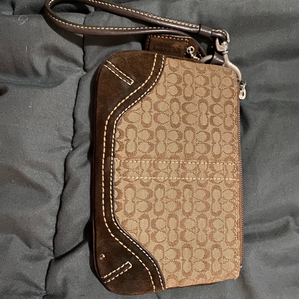 Authentic Coach wristlet